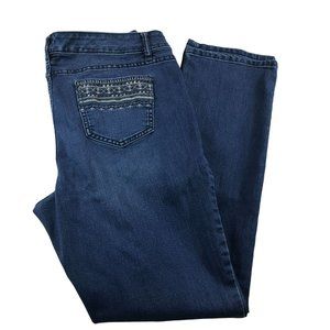 Code Bleu Chelsea Classic Straight Leg Jeans Size 14